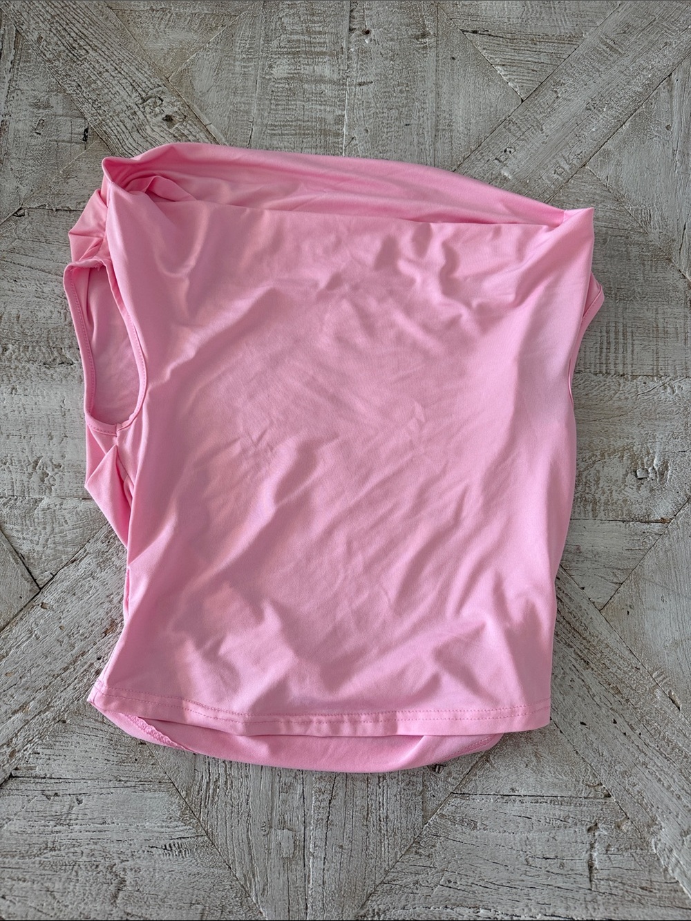 SHEIN Light Pink Racerback Tank Top